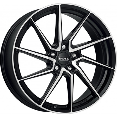 DOTZ Spa 7,5x17 5x112 ET40 black polished
