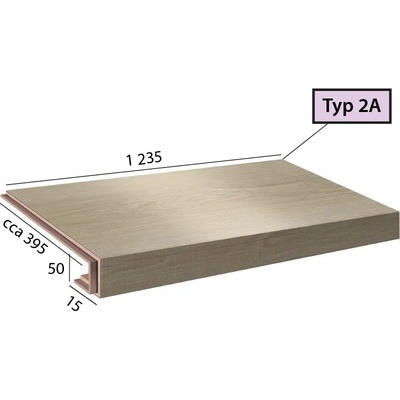 Karndean International Ecoline Step - Schod s nosom / 2A 9550 Borovica islandská