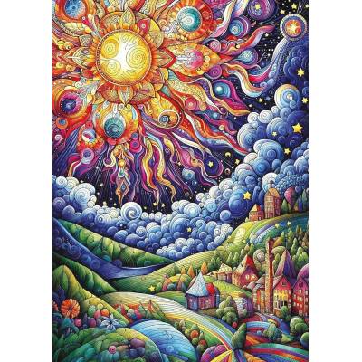 Art Puzzle - Puzzle Cosmic Feat - 1 500 piese
