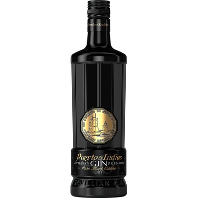 Puerto de Indias Pure Black Edition 40% 0,7 l (čistá fľaša)