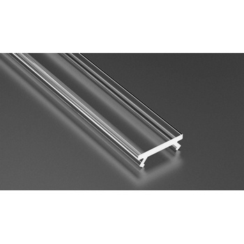 LEDLabs Transparentní difuzor PMMA Klik pro profily Lumines X 1 m LMXK11PMMA