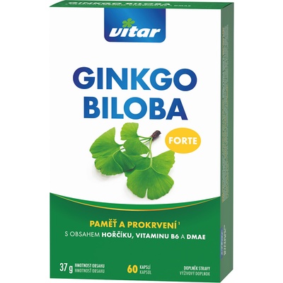 Vitar Revital Ginkgo Biloba Forte 60 kapsúl