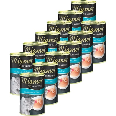 Miamor Vitaldrink напитка за котки, риба тон 12 x 135 мл