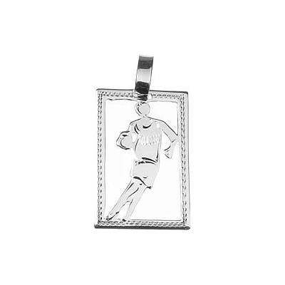 Infinitysilver Stříbrný přívěsek basketbalista 441396