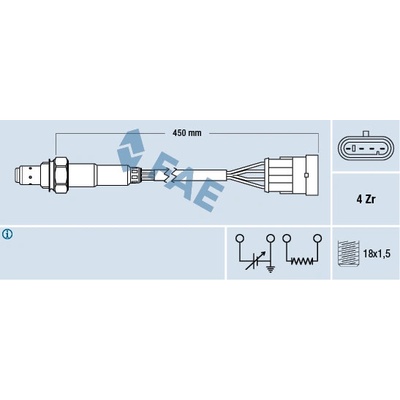 Lambda sonda FAE 77159