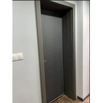 VarioDor Алуминиева врата с облицовка от mdf - vda 100 Антрацит (цена без монтаж)