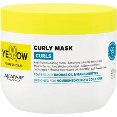 Yellow Professional Curls Curly Mask 300 ml
