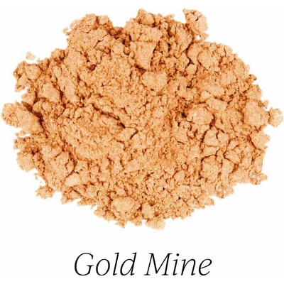 Uoga Uoga Sypké oční stíny s jantarem 741 Gold mine zlatý lesk 1 g