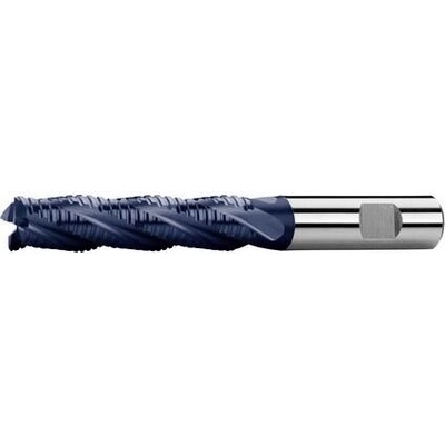 ZPS-FN Fréza válcová čelní Ø10x45x95, Z4, DIN 844L, HSSCo8 ,TiAlN,NR-F - ZPS-125518P-100-TIALN