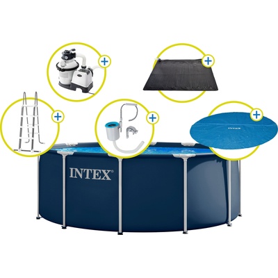Intex Frame Pool Rondo Ø 366 x 122 cm - Basic Solar - 1 комплект (SB-28936GHNBS)