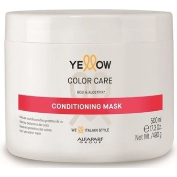 Yellow Подхранваща маска за боядисана коса Yellow Color Care Mask 500ml
