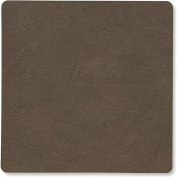 LIND DNA Подложка за чаша square nupo 10 х 10 см, хайвер, кожа, lind dna (lind991725)