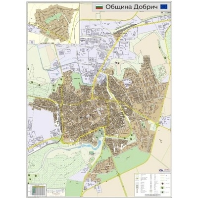 Mapmedia Карта на община Добрич