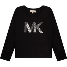 Michael Kors detská bavlnená košeľa s dlhým rukávom R15121.156 156 čierna