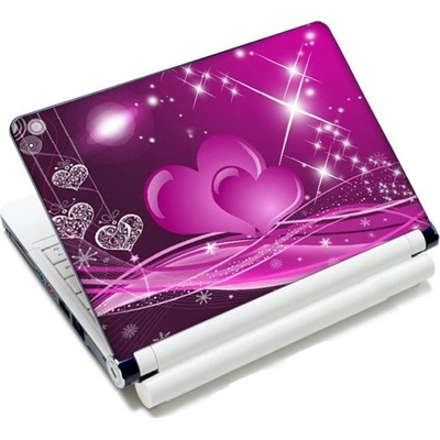 Huado samolepka, skin na notebook 12"-15,6" Srdiečka Huado K15-25621