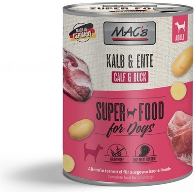 MAC's Dog teľacina a kačka 800 g