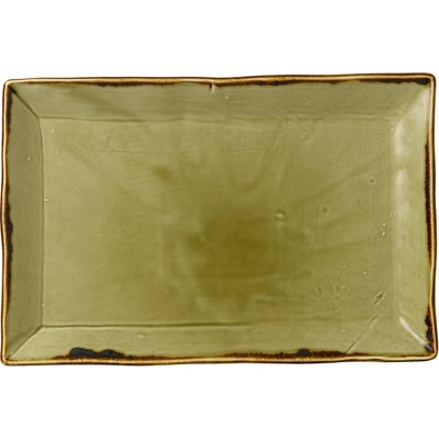 DUDSON Harvest Miska obdélníková 345x233 mm Green modrá;hnědá