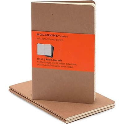 Moleskine Sešity 3 ks linkované karton – Zboží Dáma