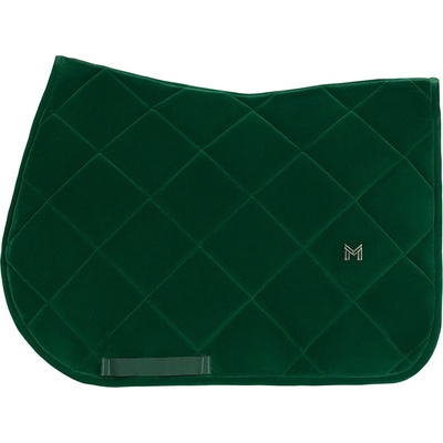 Maximilian Equestrian Velvet Jump Saddle Pad Jade