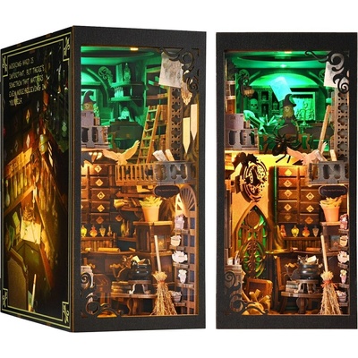 2Kids Toys 3D skladačka Zarážka na knihy Miniatúra domčeka Dom čarodejnice