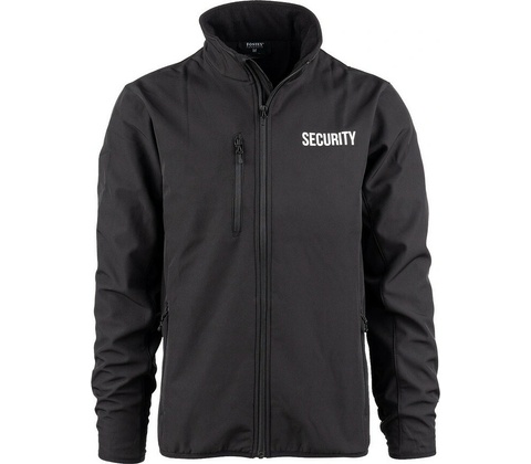 Fostex Security Softshell Bunda softshellová čierna