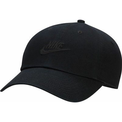 Nike Club Unstructured Futura Wash Cap Čierny