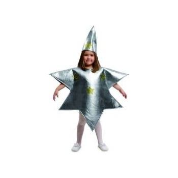 My Other Me Маскировъчен костюм за деца My Other Me Сребрист Звезда (2 Части) Размер 5-6 години