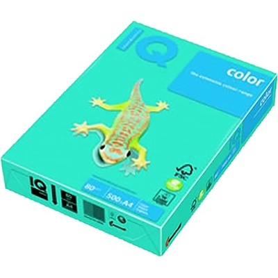 Mondi Цветна копирна хартия IQ Color A/4 80 g интензивно лазурно синьо AB48 500 листа/пакет IQC480/I/AB48 (IQC480/I/AB48)