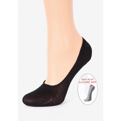 Marilyn Bavlnené ťapky COTTON Anti-Slip Čierna