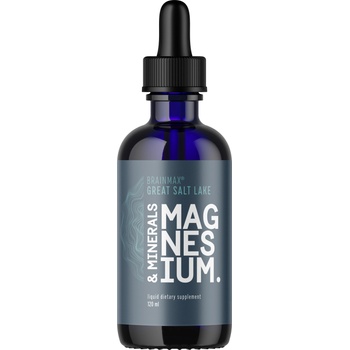 BrainMax Liquid Daily Minerals, Минерали в течна натурална форма за алкализиране и реминерализация, 120 ml