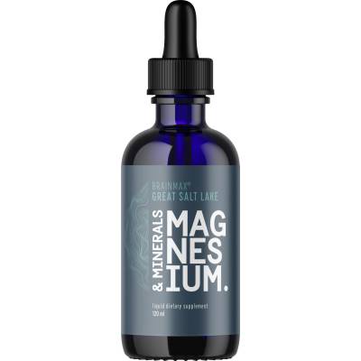 BrainMax Liquid Daily Minerals, Минерали в течна натурална форма за алкализиране и реминерализация, 120 ml