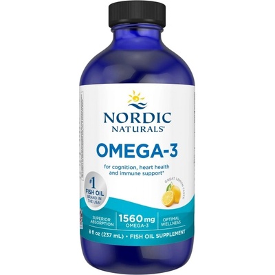 Nordic Naturals Omega-3 Liquid 1560 mg [237 мл] Лимон