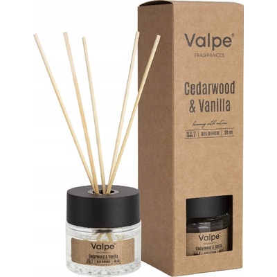 Bispol Cedarwood & Vanilla vonné tyčinky 50 ml