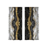 Mila Home Завеси в черно и златно в комплект от 2 броя 140x260 cm - Mila Home (Rh-PerdeCift-3132-260)