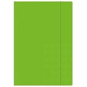 Interdruk Briefcase with elastic band A3 fluo Int. mix col. p10/ price for 1pc