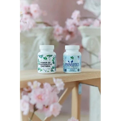 For long life PROVEOTICS veganská probiotika a prebiotika bez mléka 60 kapslí 30 dní