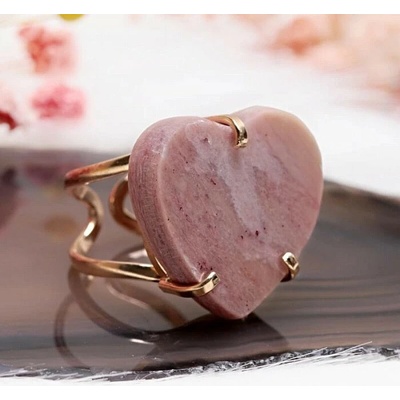 Nefertitis Be Beautiful Křišťál jahodový prsten NF54554