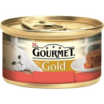 Gourmet Gold Savoury Cake KK s hovězím & rajčaty 24 x 85 g