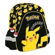 Školský batoh St. Majewski jednokomorový Pokémon malý čierny