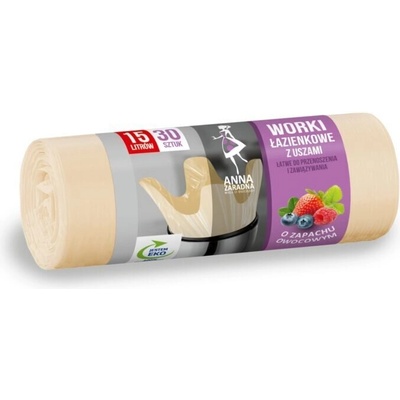 ANNA Торби за смет с аромат на плодове 15л, 30бр (t-799105)