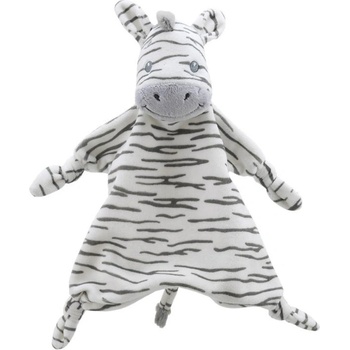 Image 1 of The Puppet Company - Бебешка кърпа за гушкане Зебра, серия Wilberry ECO Comforters