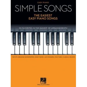 Simple Songs - The Easiest Easy Piano Songs | Hal Leonard Publishing Corporation (ISBN: 9781495011238)