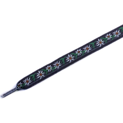 Tobby dětské elastické ploché black Edelweiss
