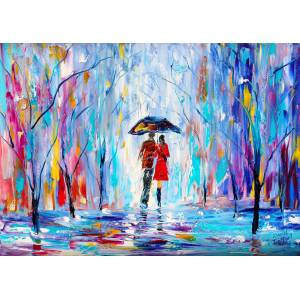 Enjoy - Puzzle Rainy Love - 1 000 piese