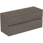 Ideal Standard Finesse - Шкафче за умивалник, 120x44x56 см, 2 чекмеджета, Dark Elm E3421UR (E3421UR)