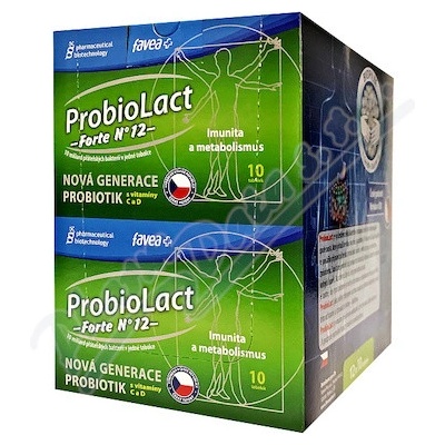 Favea ProbioLact Forte N°12 12 x 10 tobolek