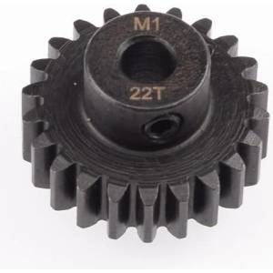RUDDOG Пиньон 22 зъба модул 1 стъпка 22T Modul 1 Steel Pinion RP-0042 (RP-0042)