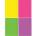 Interdruk Briefcase with elastic band A3+ Fluo (10pcs)