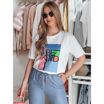 Dámske tričko KINDBE Dstreet RY2614 Biela