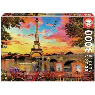 Educa Пъзел educa 17675 - 3000 части - Залез в Париж (edu17675)